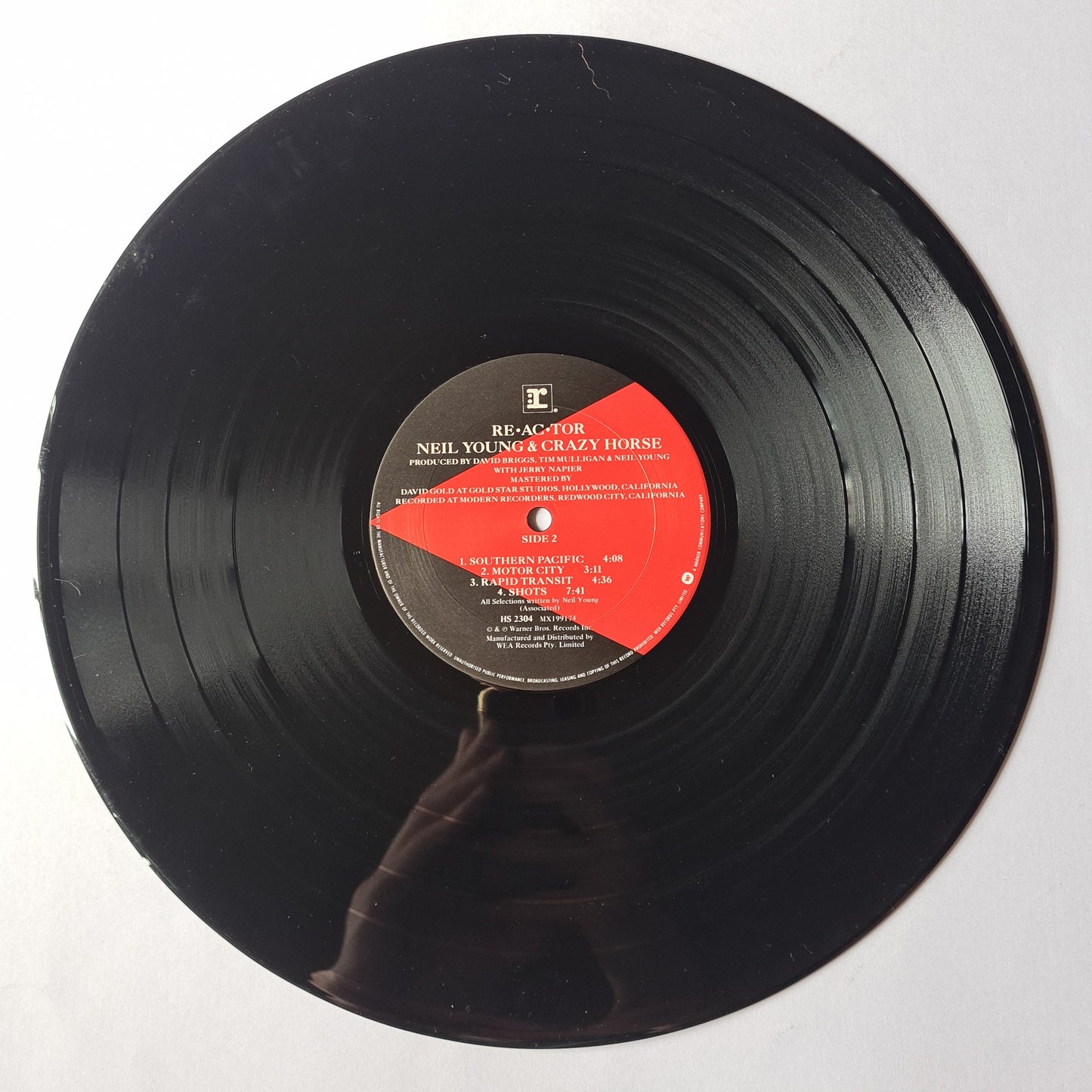 Neil Young & Crazy Horse – Re.ac.tor - 1981 - Vinyl Record