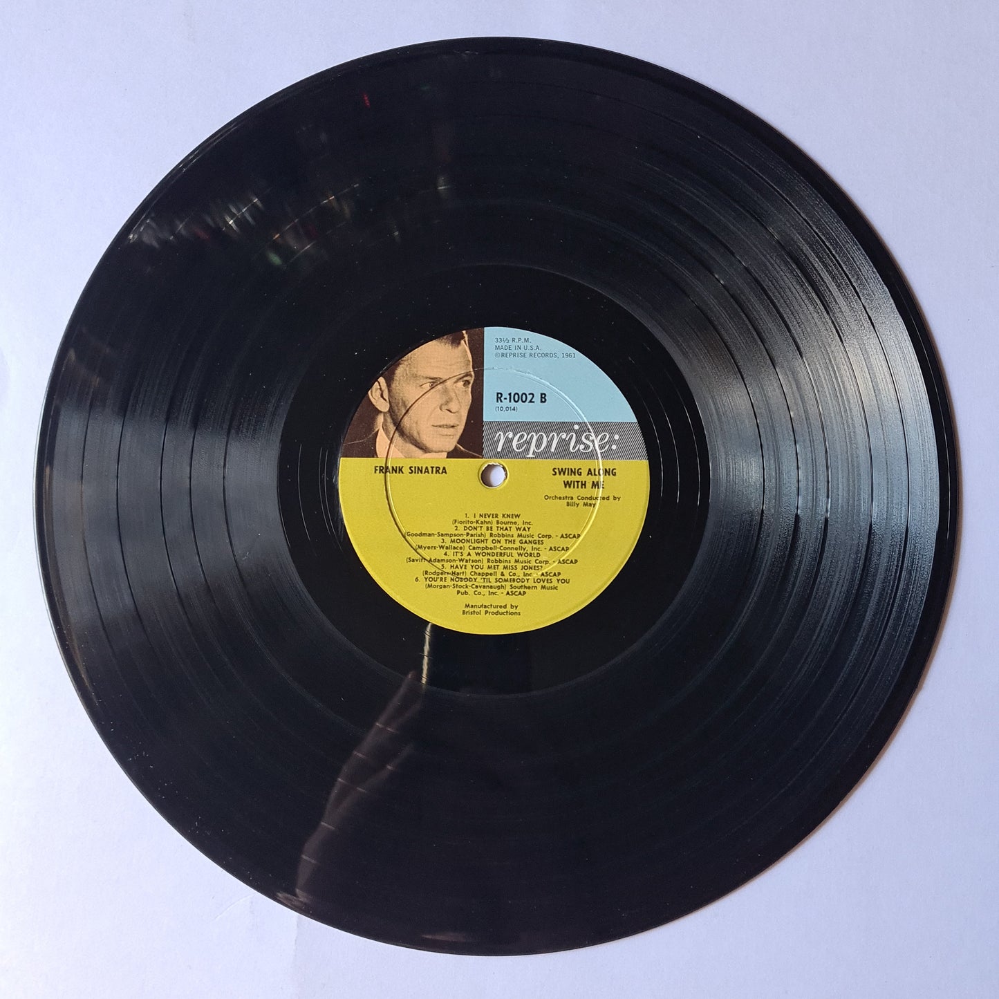 Frank Sinatra – Swing Along With Me - 1961 - Vinyl Record