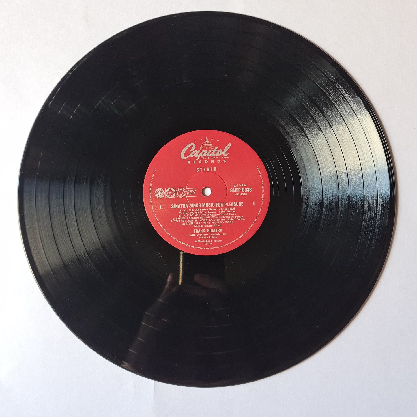 Frank Sinatra – Sings Music For Pleasure - Compilation - Vinyl Record
