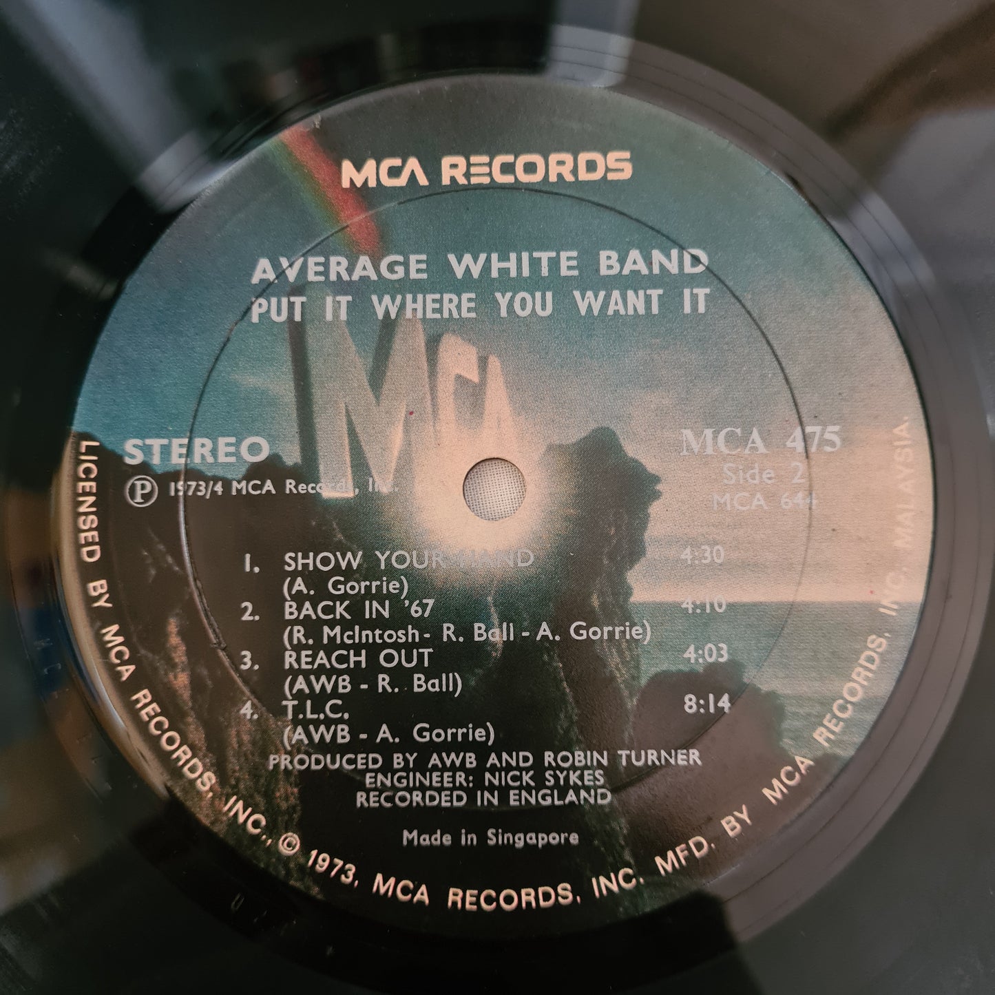 Average White Band – Put It Where You Want It - 1975 - Vinyl Record