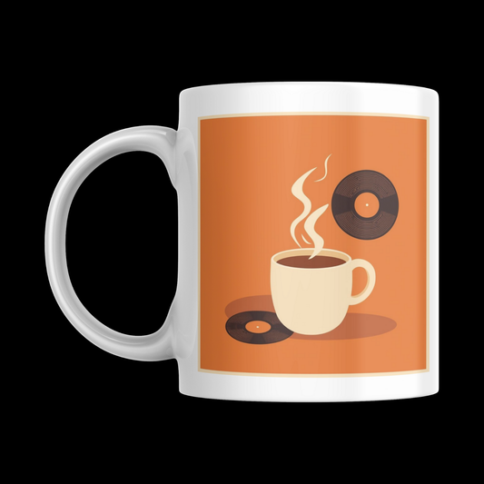 Relax Design -[Vinyl Record Enthusiast Mug]