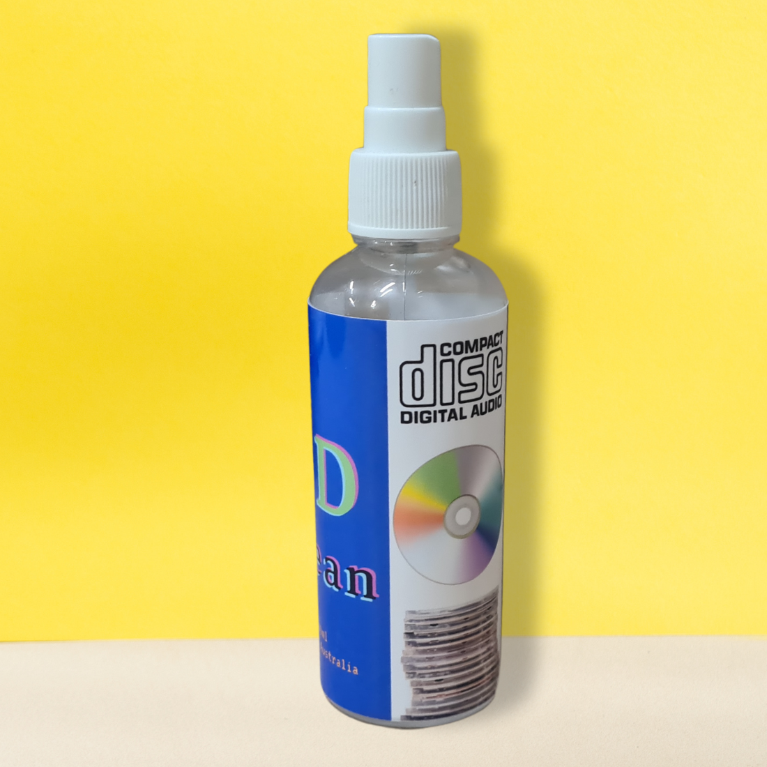 CD Clean: 100ml CD Cleaning Solution Spray (with microfibre towel) - ★FREE POSTAGE★
