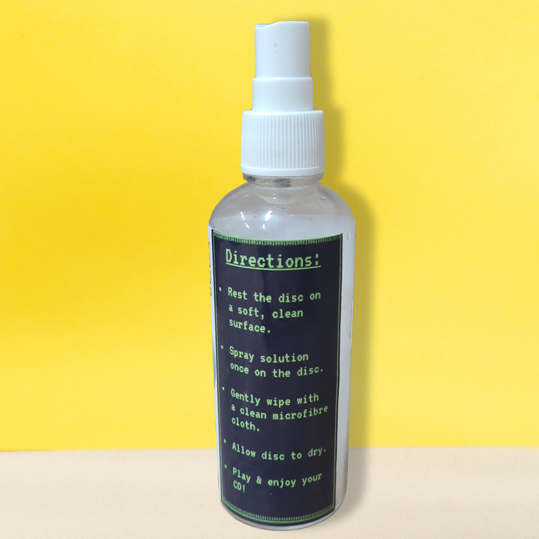 CD Clean: 100ml CD Cleaning Solution Spray (with microfibre towel) - ★FREE POSTAGE★