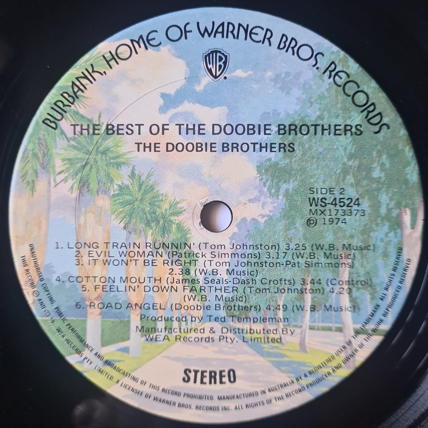 The Doobie Brothers – The Best Of The Doobie Brothers - 1974
