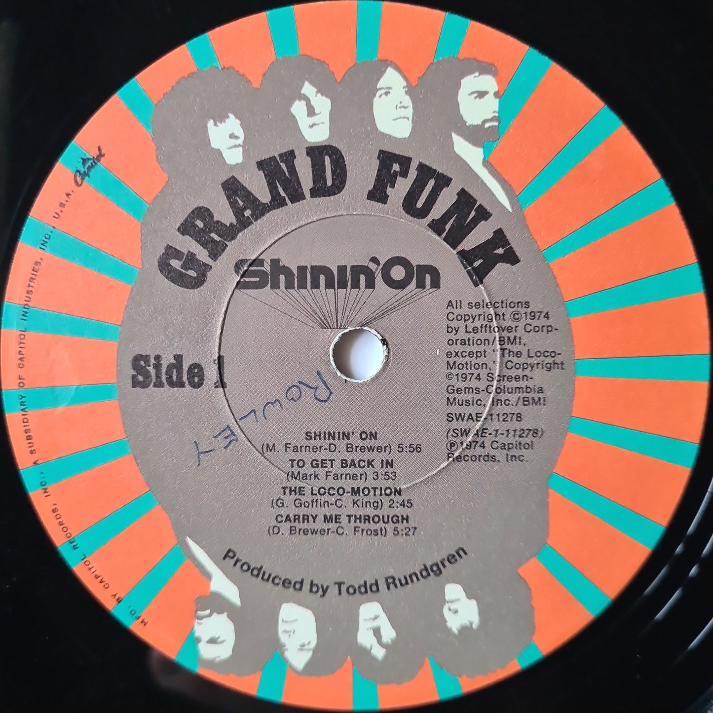 Grand Funk Railroad – Shinin' On - 1974 - Vinyl Record