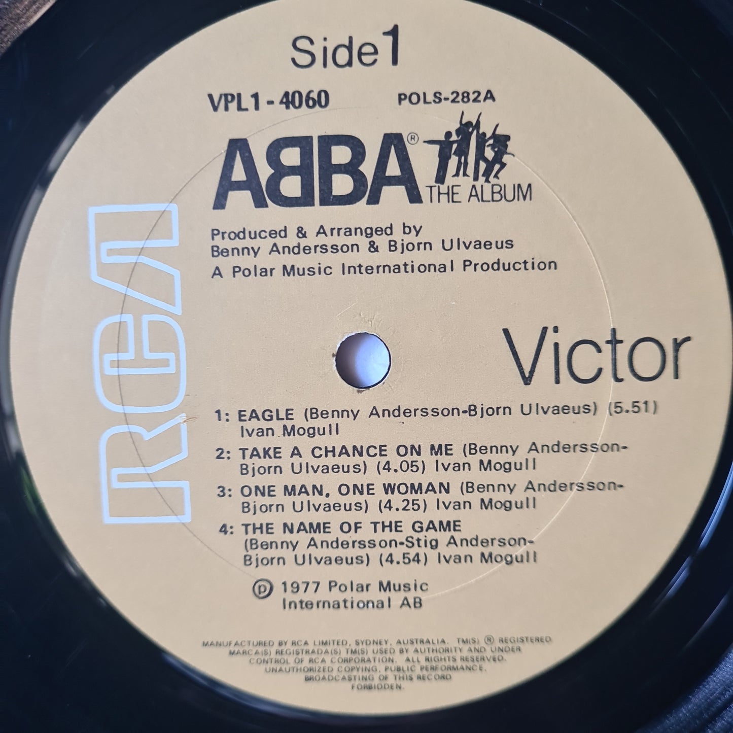 Abba  – The Album - 1977 - Vinyl Record