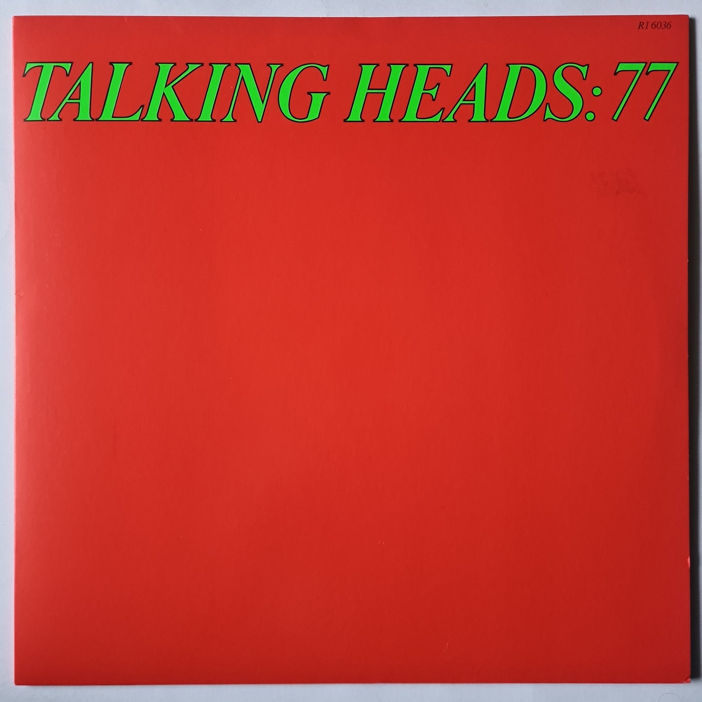 Talking Heads– Talking Heads: 77 - 1977 (2009: 180g Pressing) - Vinyl Record