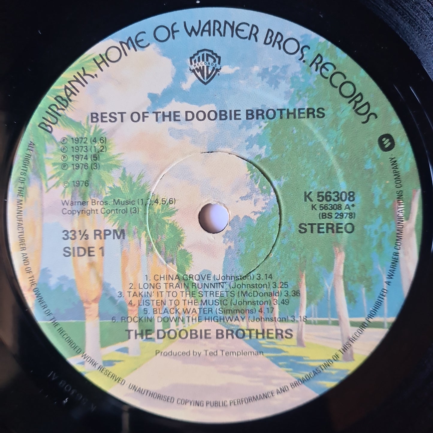 Doobie Brothers – Best Of The Doobies- 1976 - Vinyl Record