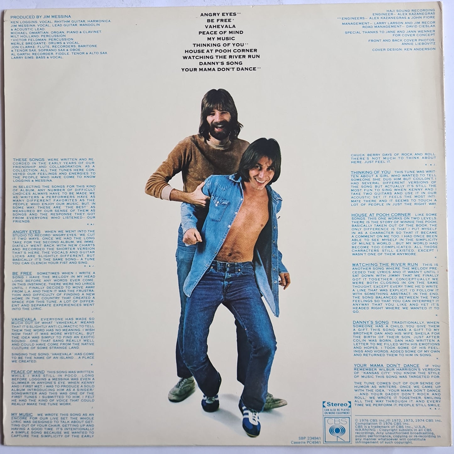 Loggins & Messina – The Best Of Friends (Greatest Hits) - 1976 - Vinyl Record