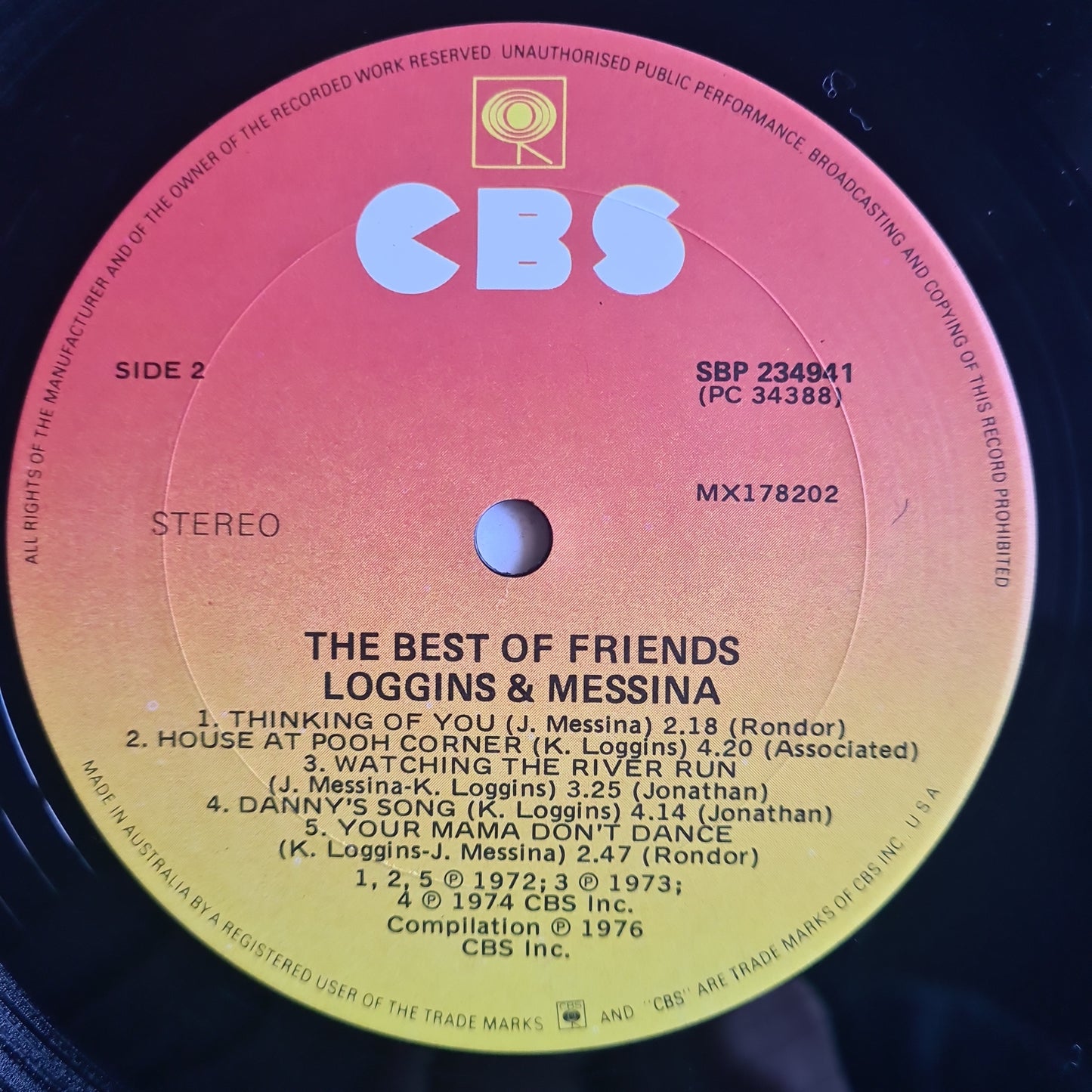 Loggins & Messina – The Best Of Friends (Greatest Hits) - 1976 - Vinyl Record