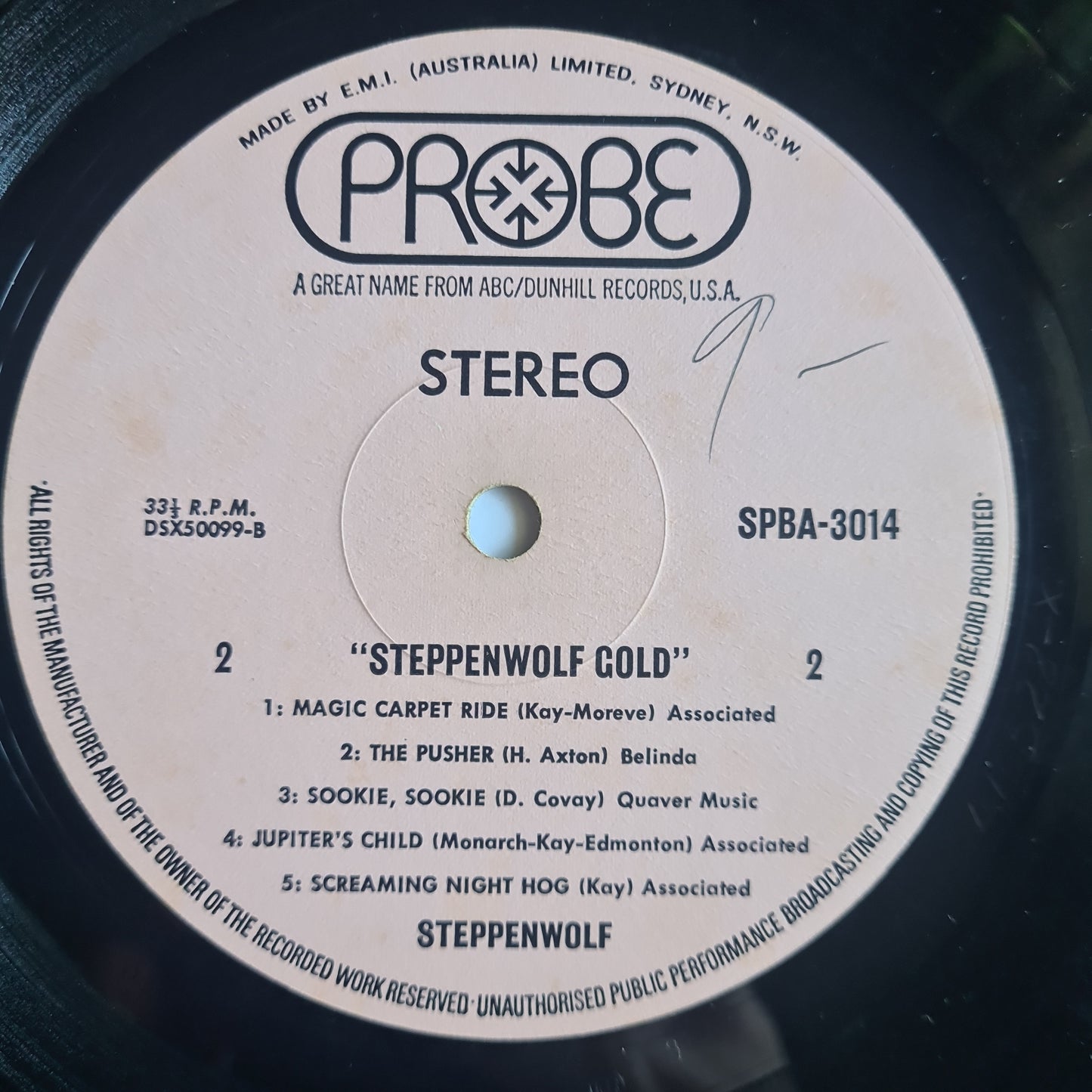 Steppenwolf – Steppenwolf Gold: Their Greatest Hits - 1971 - Vinyl Record