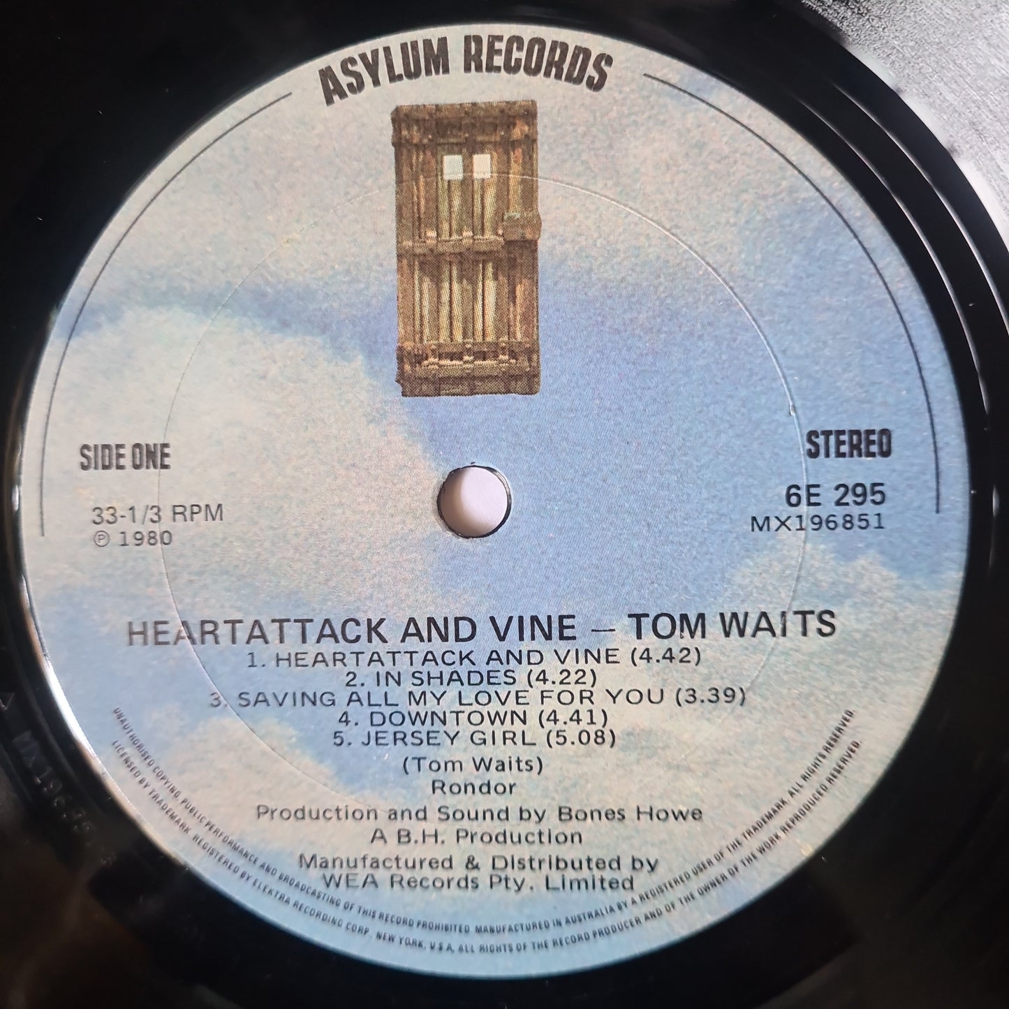 Tom Waits – Heartattack & Vine - 1980 - Vinyl Record