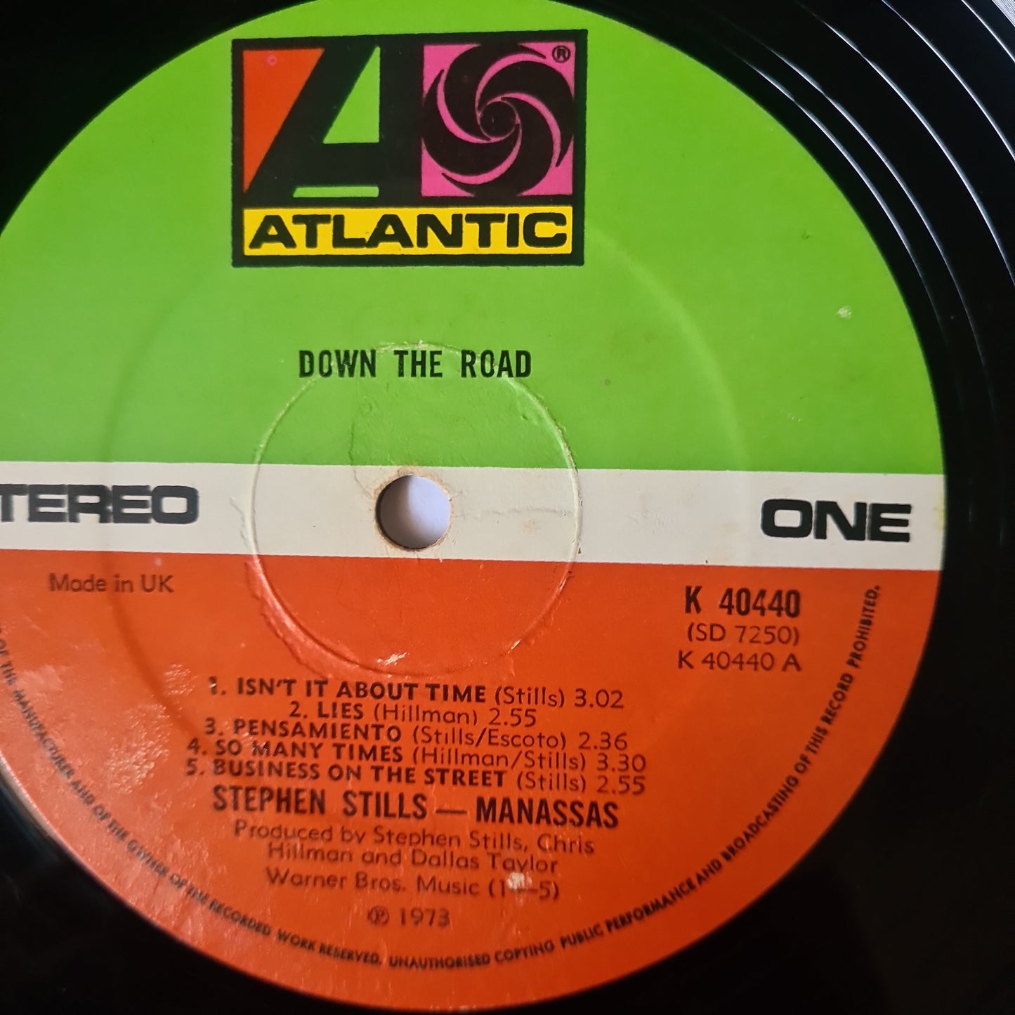 Stephen Stills/ Manassas – Down The Road - 1973 - Vinyl Record