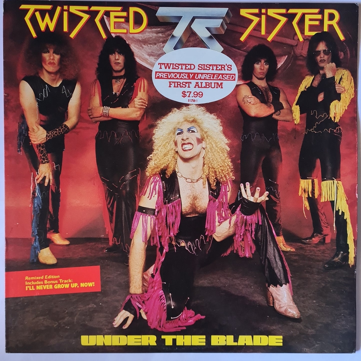 Twisted Sister – Under The Blade - 1985 - Vinyl Record