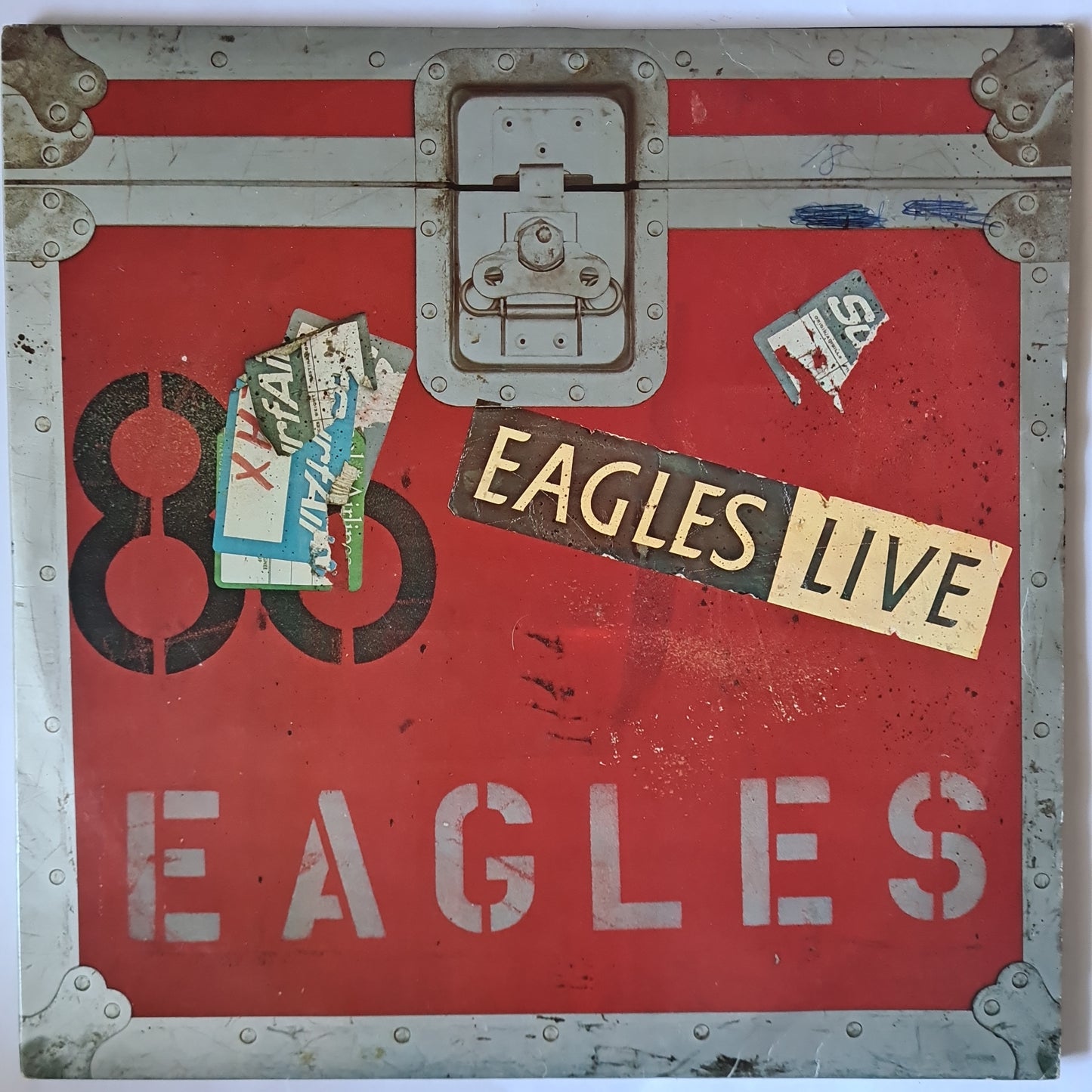 The Eagles – Eagles Live - 1980 (2LP Gatefold) with poster