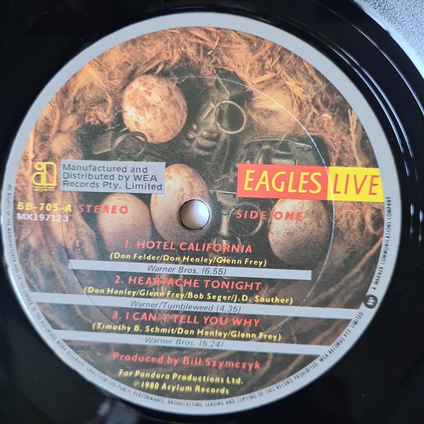 The Eagles – Eagles Live - 1980 (2LP Gatefold) with poster