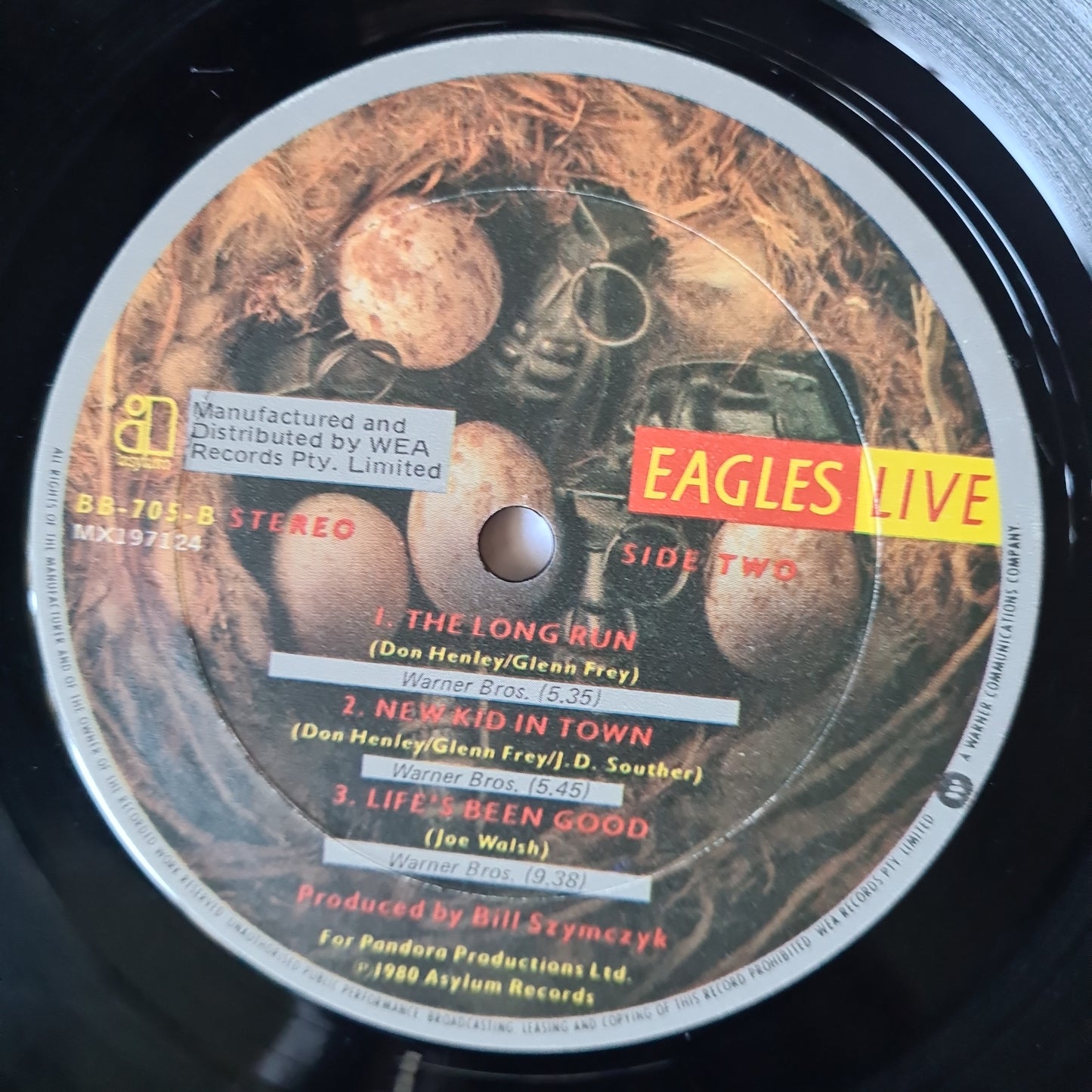 The Eagles – Eagles Live - 1980 (2LP Gatefold) with poster