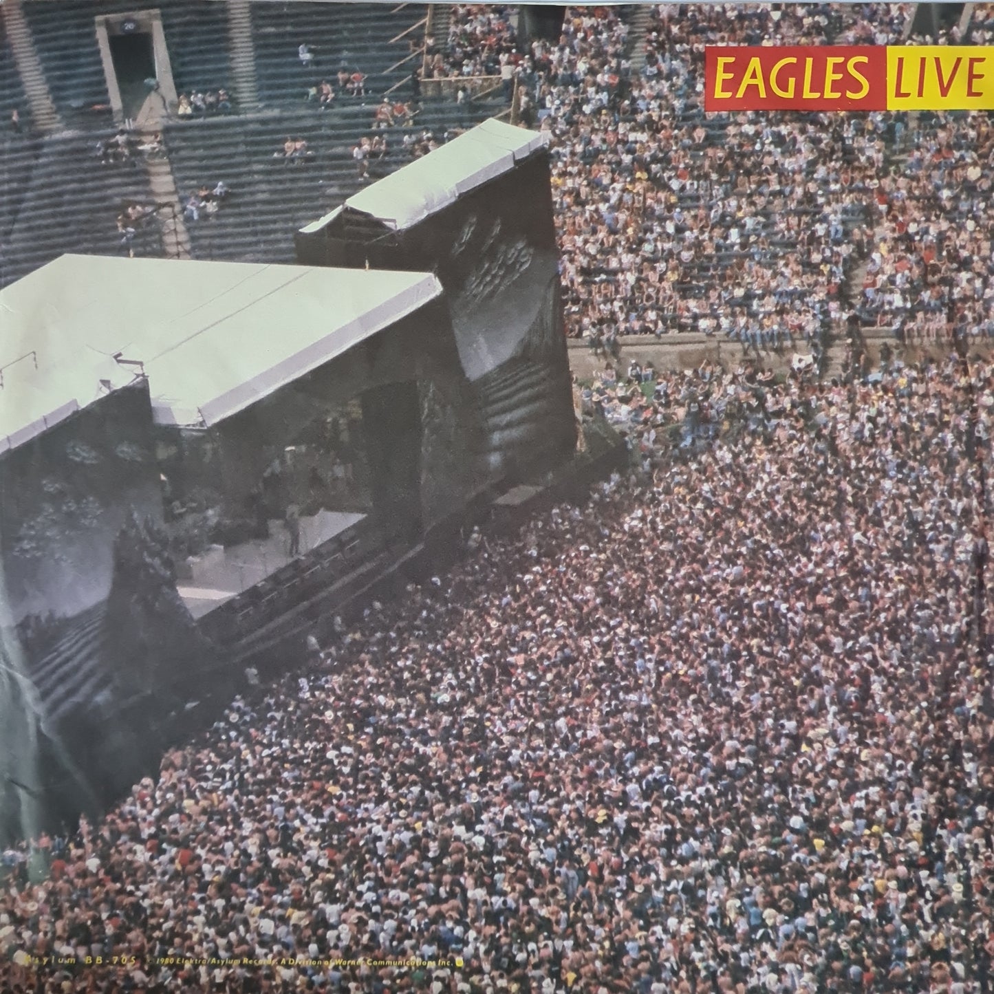 The Eagles – Eagles Live - 1980 (2LP Gatefold) with poster