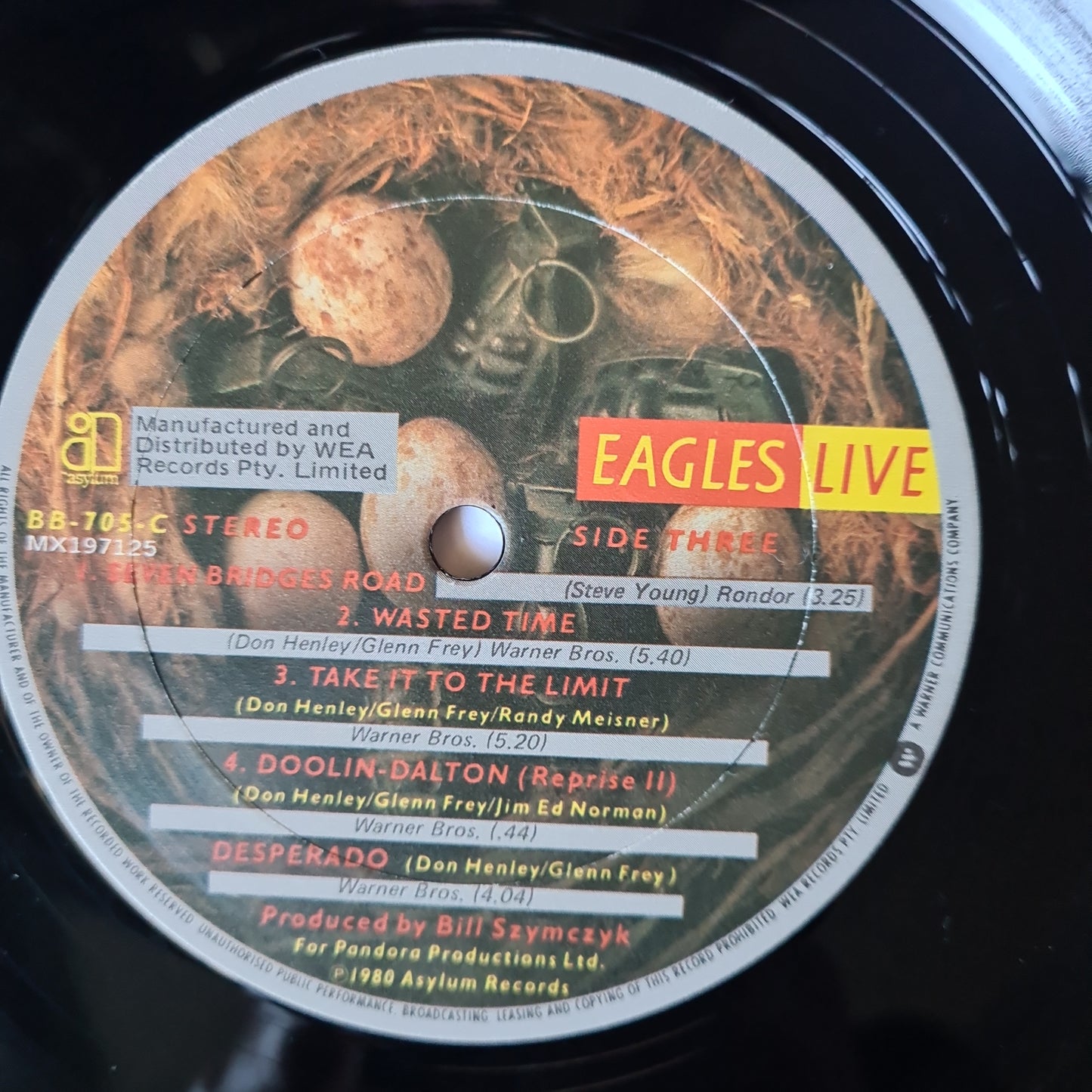 The Eagles – Eagles Live - 1980 (2LP Gatefold) with poster