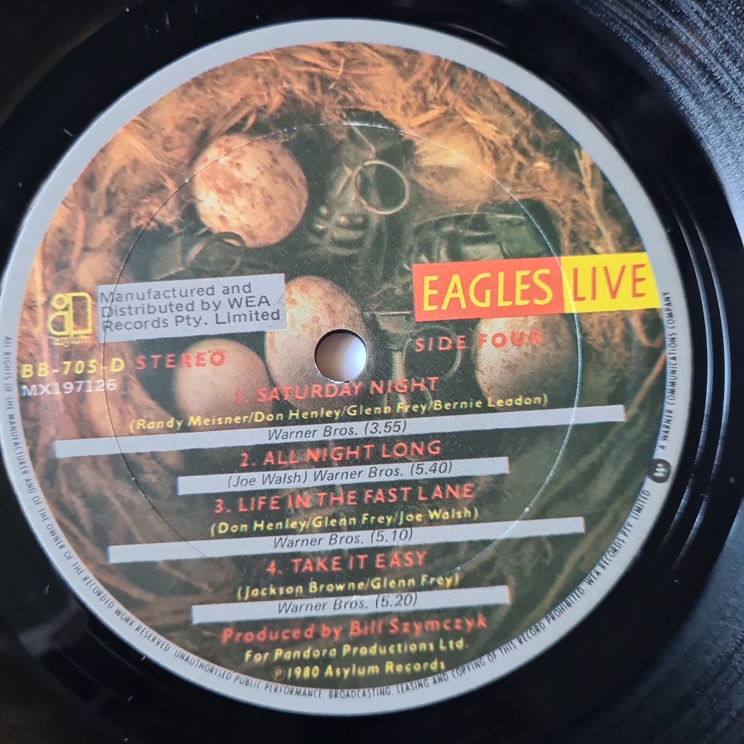 The Eagles – Eagles Live - 1980 (2LP Gatefold) with poster