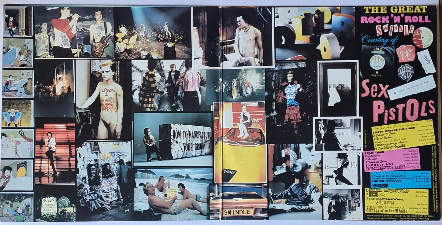 Sex Pistols – The Great Rock 'N' Roll Swindle - 1981 (2LP Gatefold) - Vinyl Record