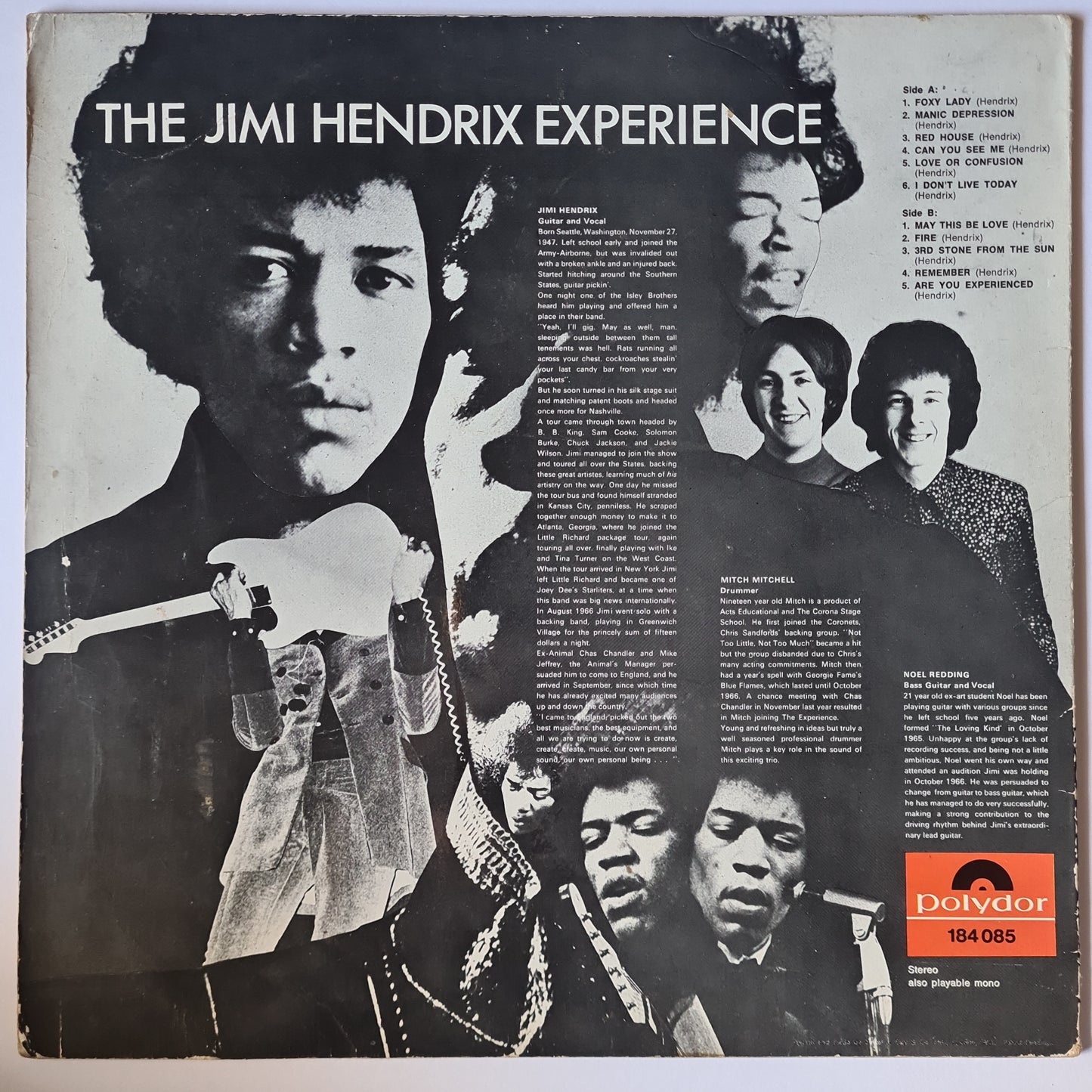 The Jimi Hendrix Experience – Are You Experienced? - 1967 (German Pressing)