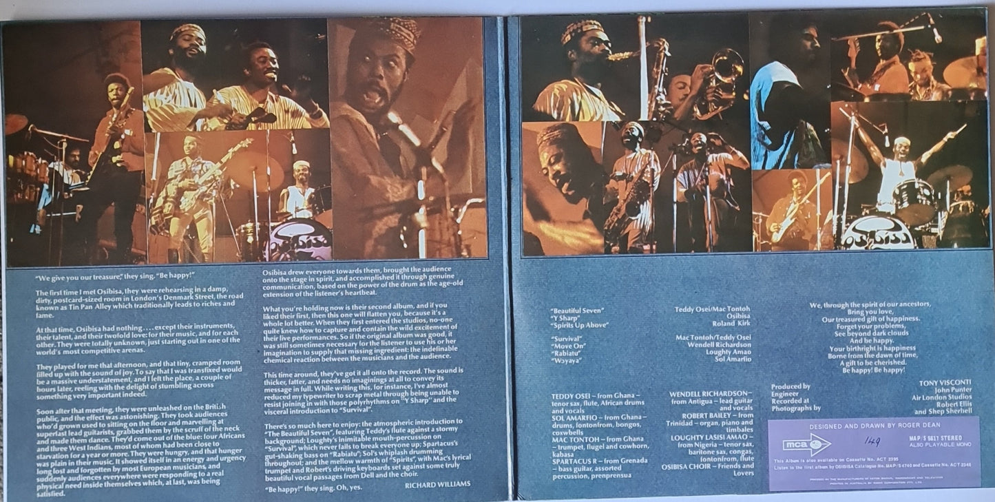 Osibisa – Woyaya - 1971 (Gatefold) - Vinyl Record