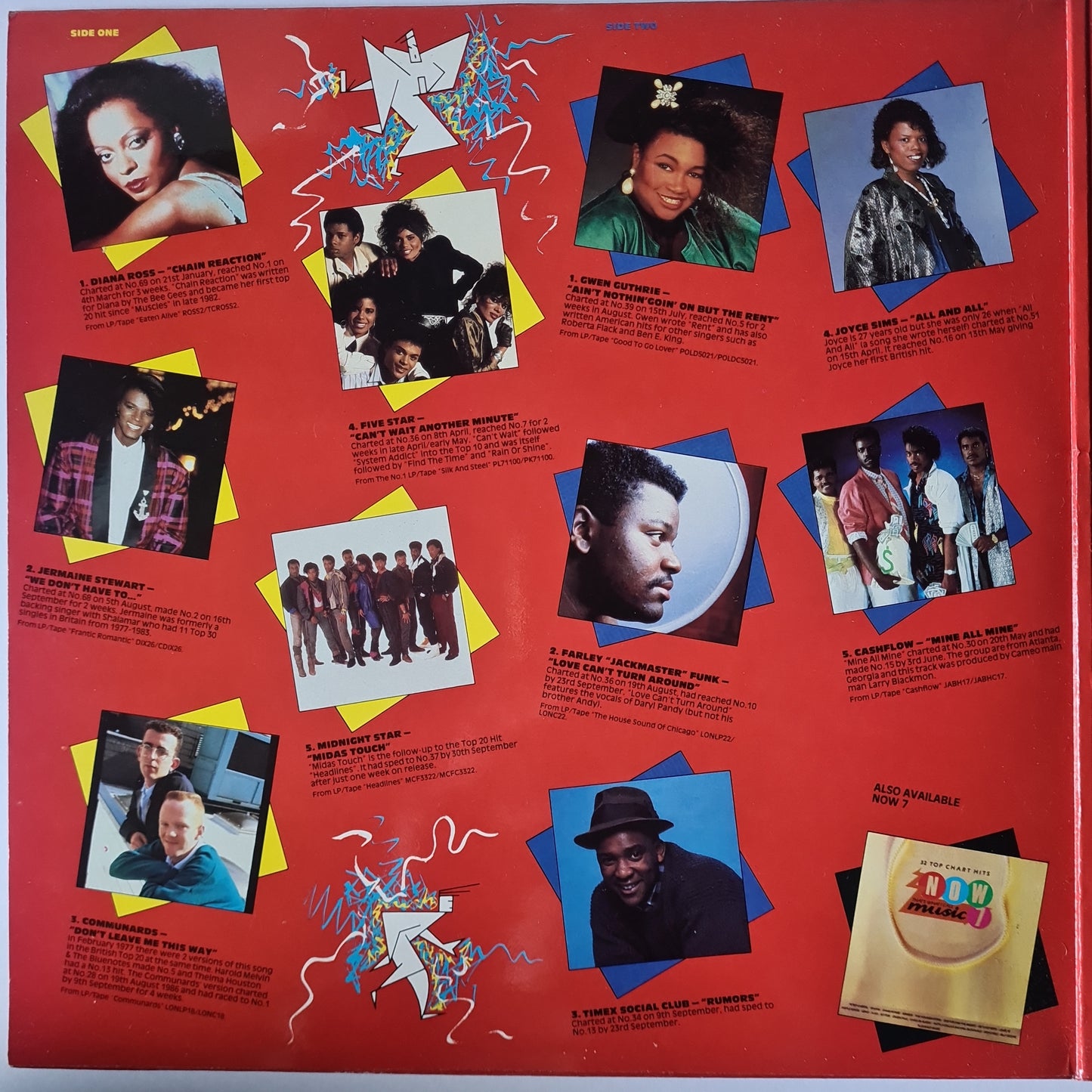 Various Artists/Hits album - Now Dance 86: The 12" Mixes - 1986 (2LP gatefold) - Vinyl Record