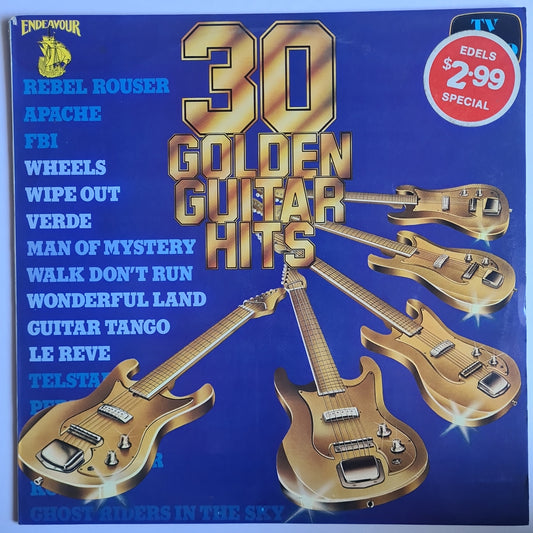 Various Artists/Hits album - 30 Golden Guitar Hits - 1980 - Vinyl Record