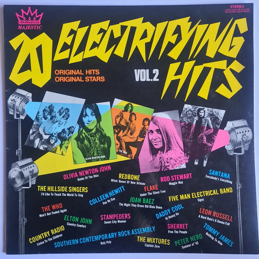 Various Artists/Hits album -  20 Electrifying Hits Vol. 2 - 1971 - Vinyl Record