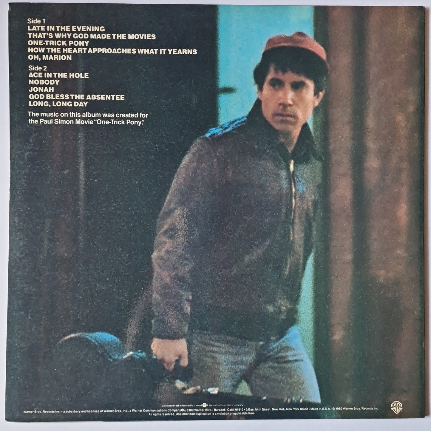 Paul Simon – One Trick Pony - 1980 - Vinyl Record