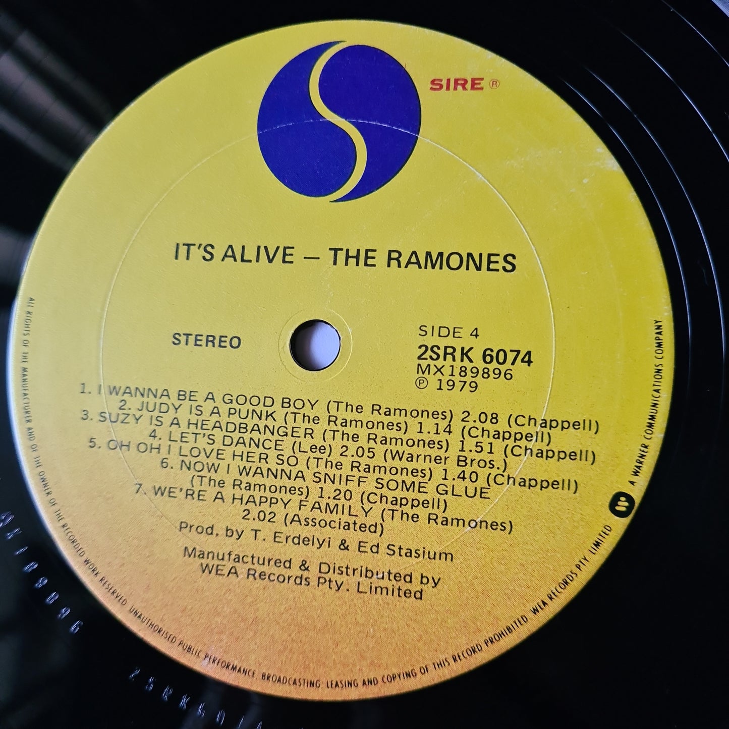 Ramones – It's Alive - 1979 (2LP Gatefold)