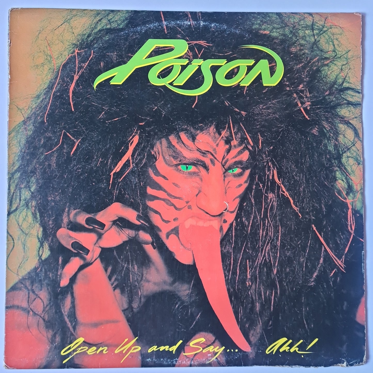 Poison – Open Up & Say... Ahh! - 1988 - Vinyl Record LP