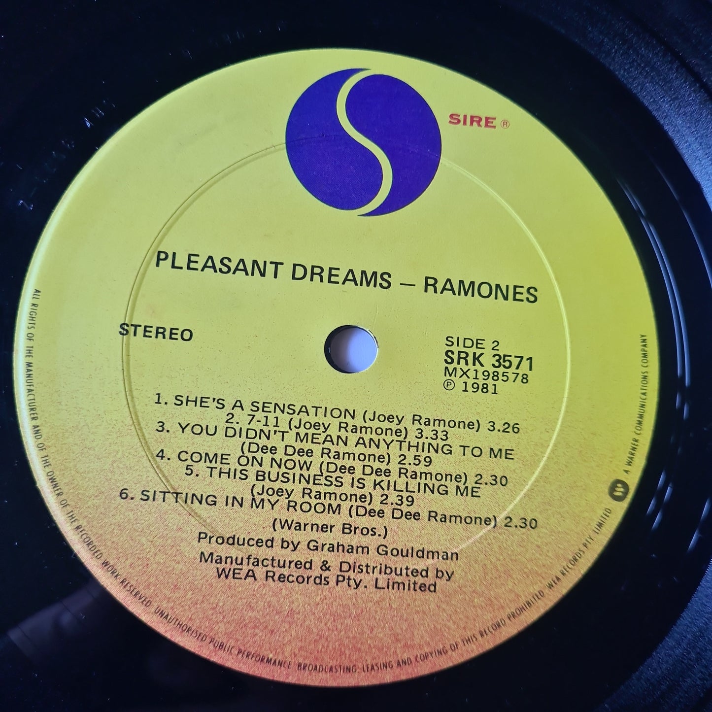 Ramones – Pleasant Dreams - 1981