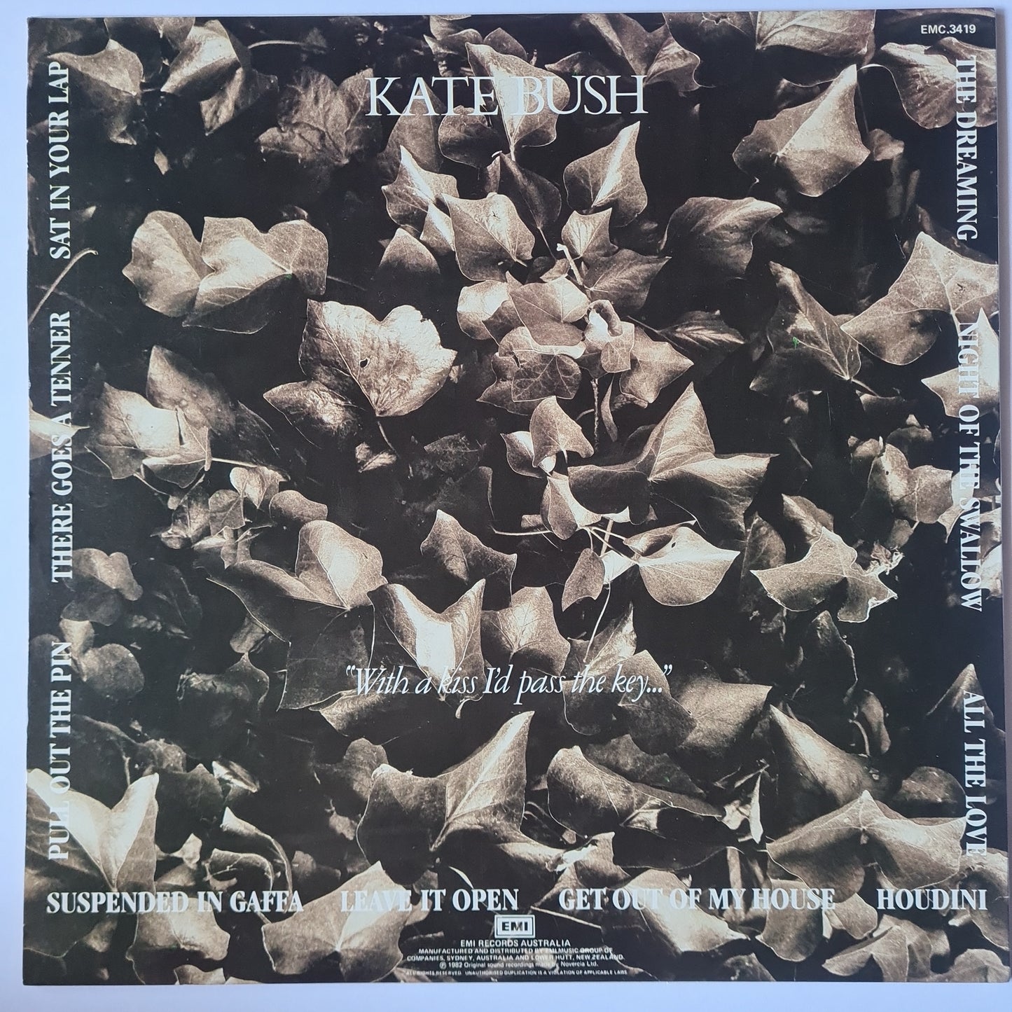 Kate Bush – The Dreaming - 1982 - Vinyl Record