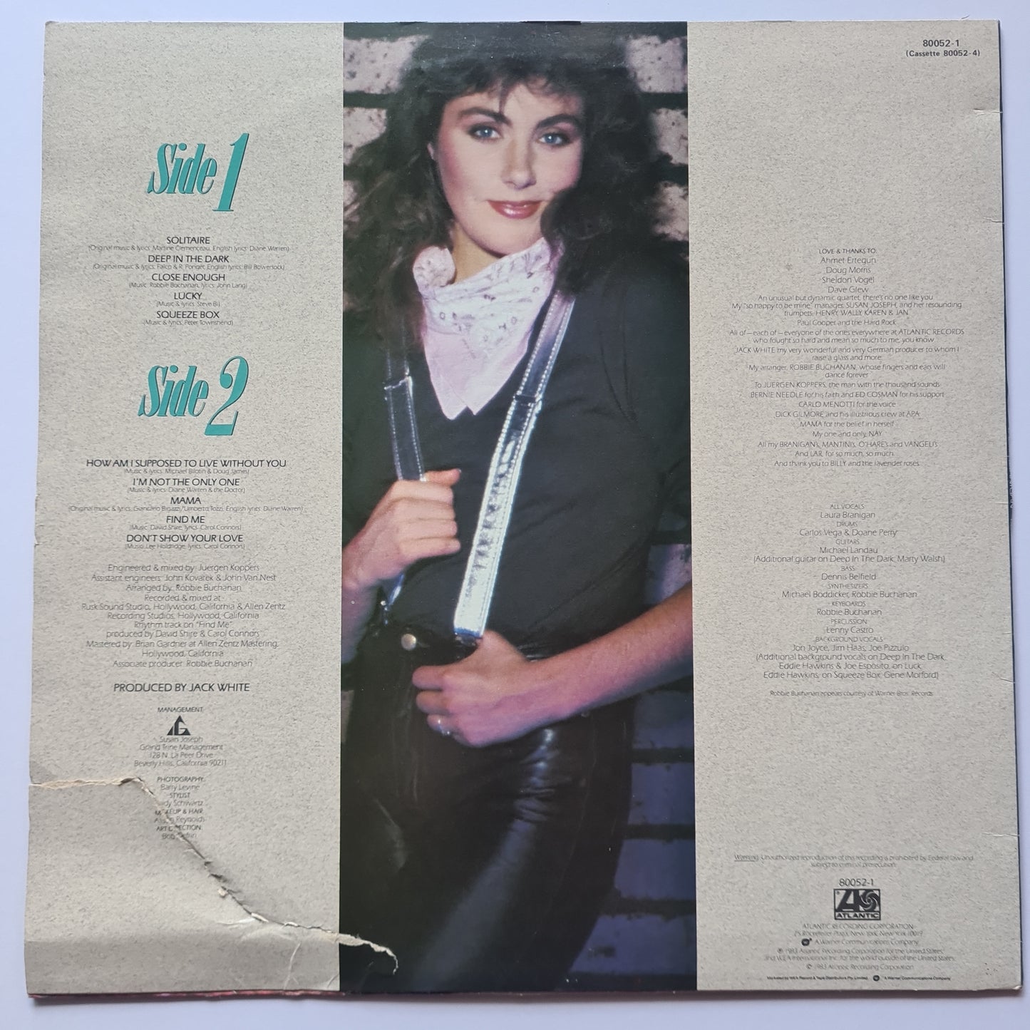 Laura Branigan – Branigan 2 - 1983 - Vinyl Record