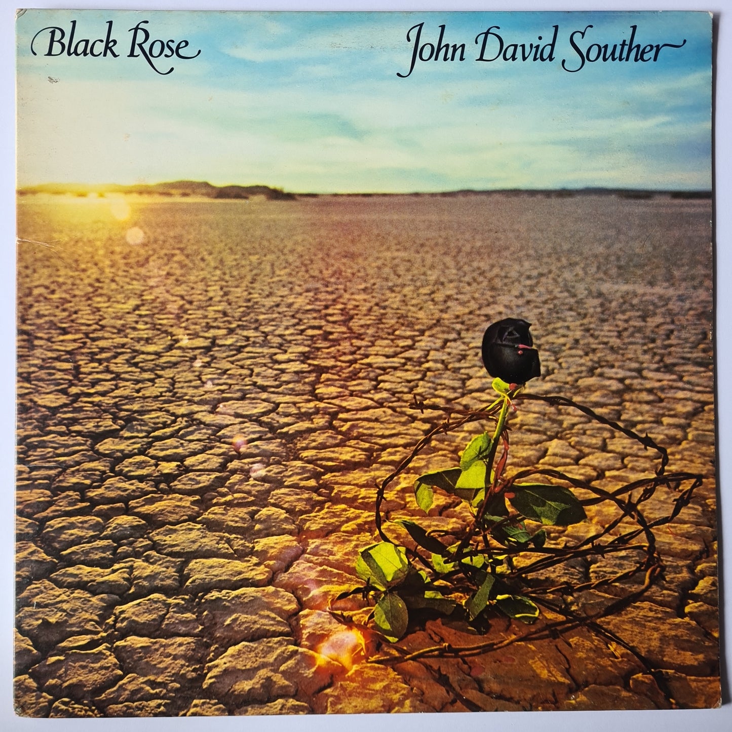 J.D Souther (Eagles) – Black Rose - 1976 - Vinyl Record