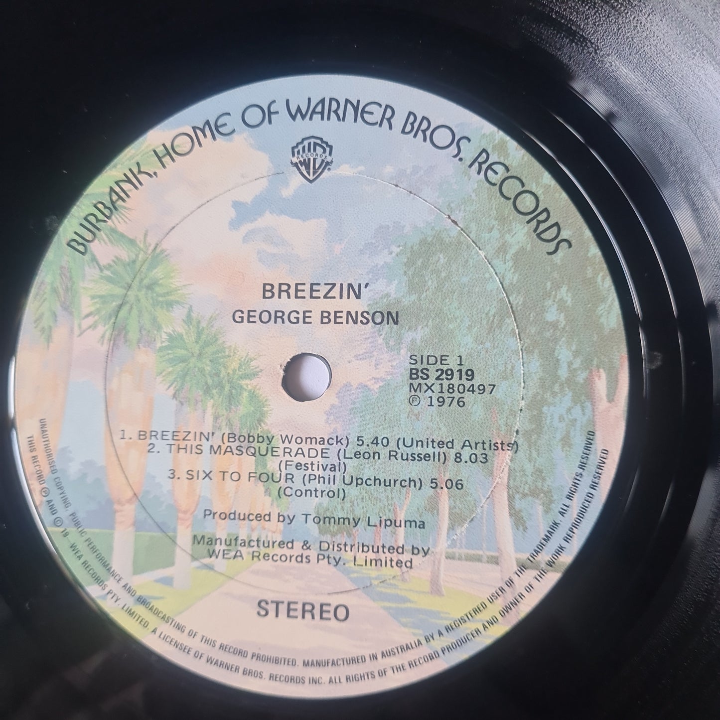 George Benson – Breezin' - 1976 - Vinyl Record