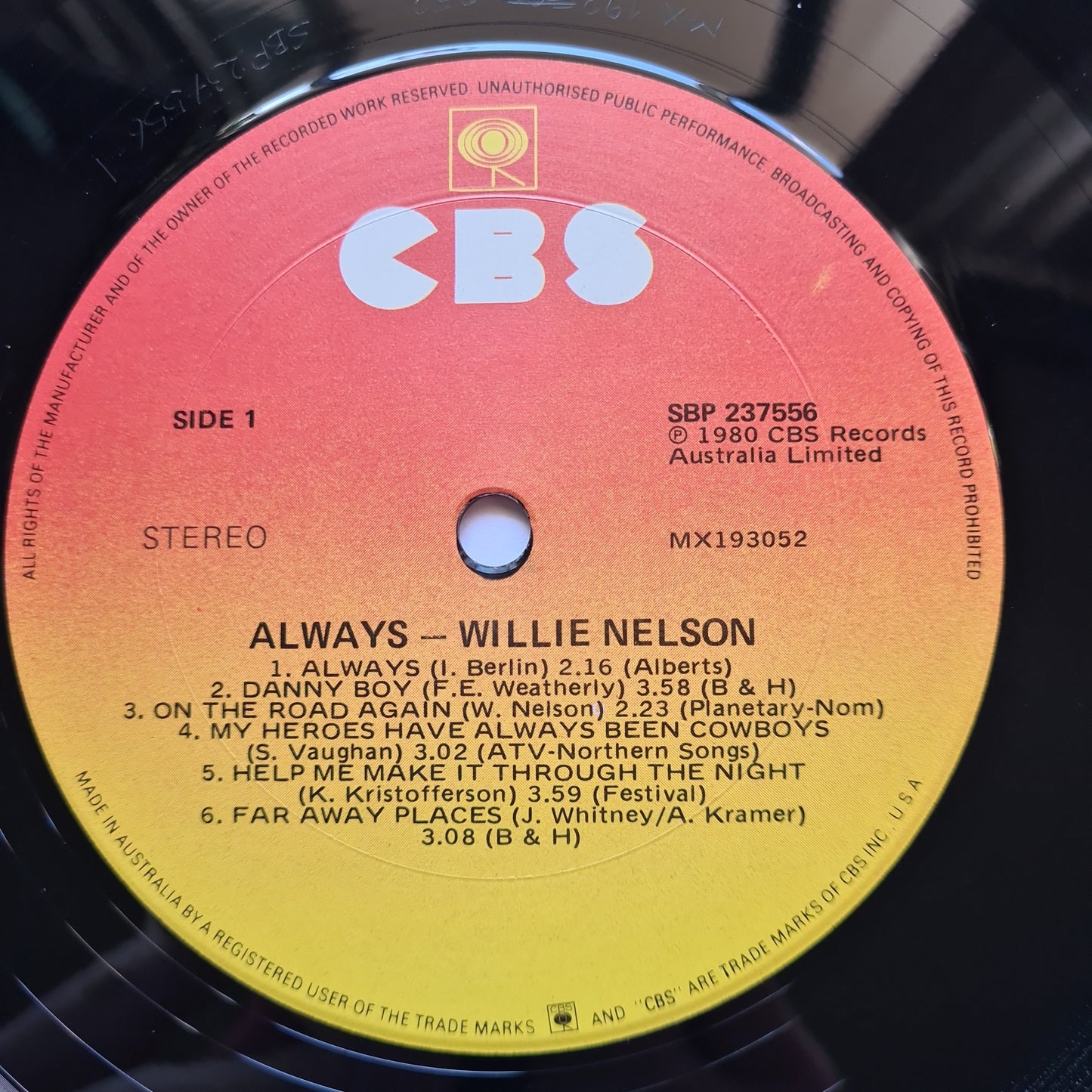 Willie Nelson – Always - 1980 (Gatefold)  - Vinyl Record