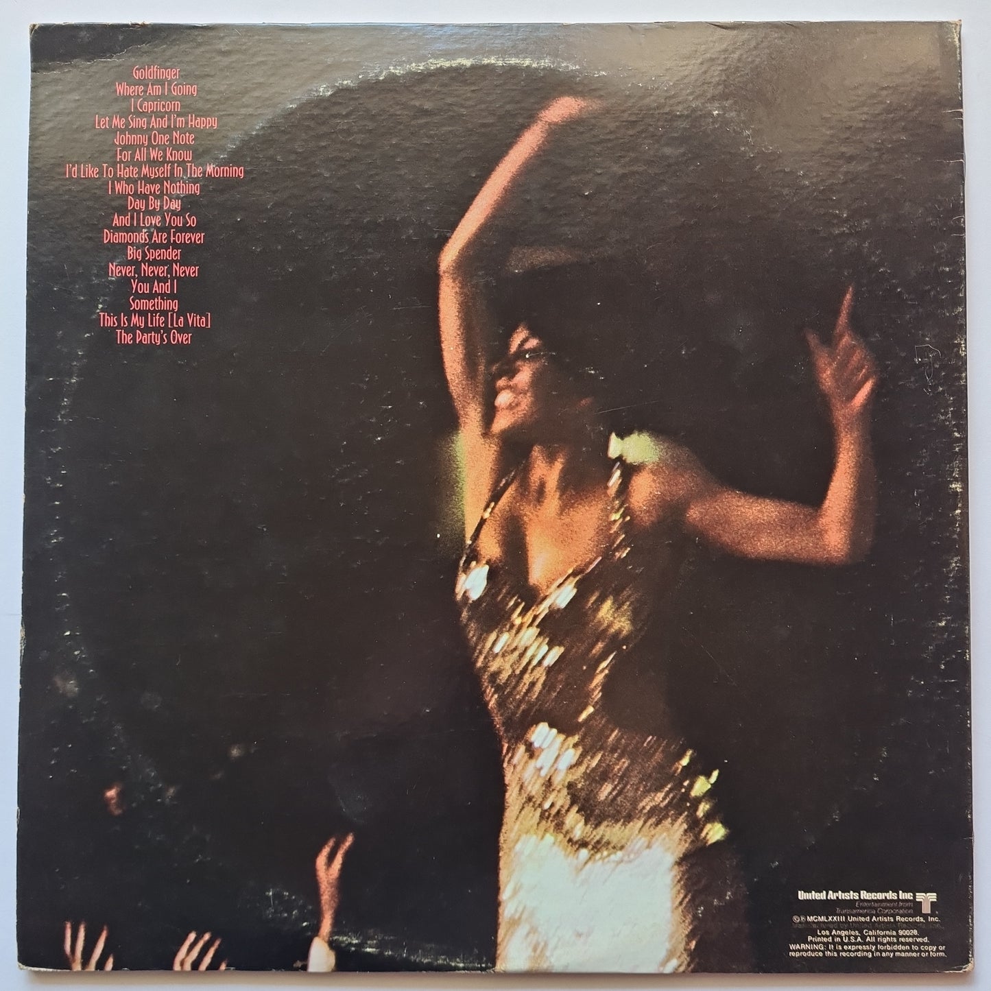 Shirley Bassey – Live At Carnegie Hall - 1973 (2LP Gatefold) - Vinyl Record