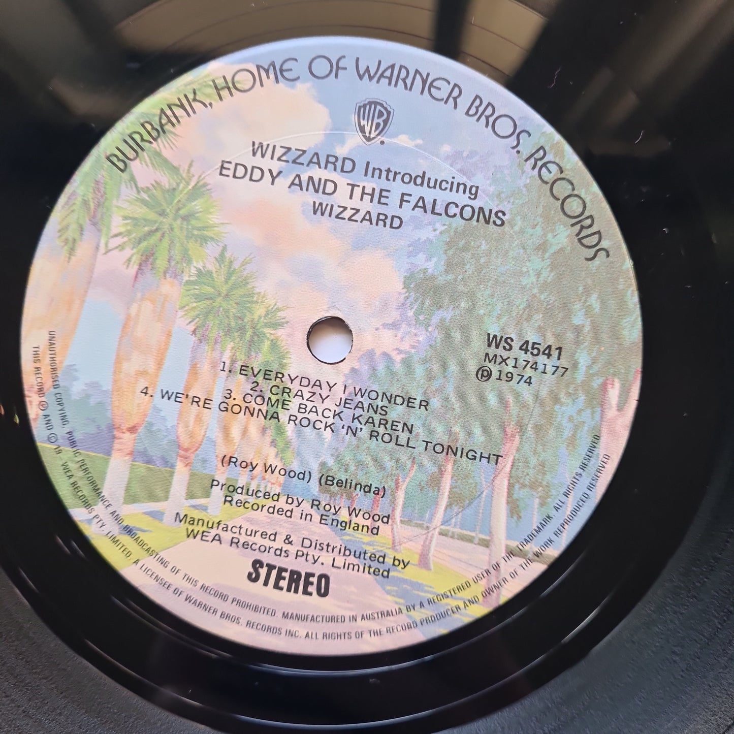 Wizzard (Roy Wood) – Introducing Eddy & The Falcons - 1974 (Gatefold) - Vinyl Record