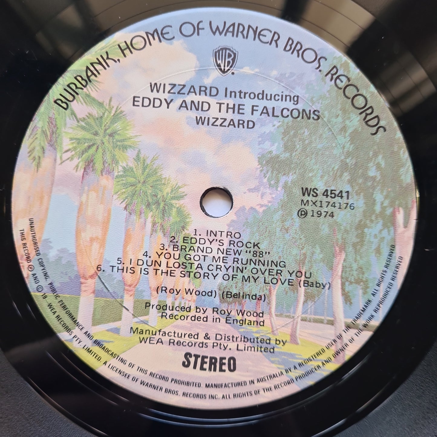 Wizzard (Roy Wood) – Introducing Eddy & The Falcons - 1974 (Gatefold) - Vinyl Record