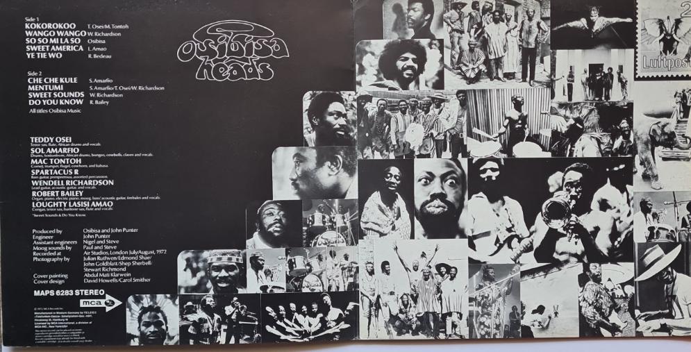 Osibisa – Heads - 1972 (Gatefold) - Vinyl Record