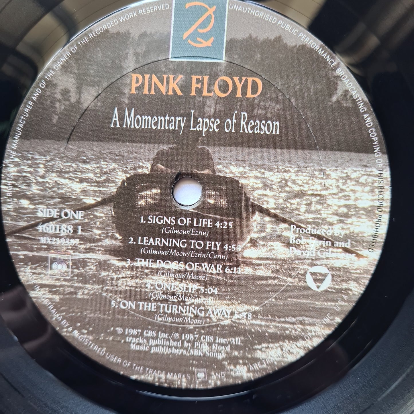 Pink Floyd – A Momentary Lapse Of Reason - 1987 (Gatefold) - Vinyl Record