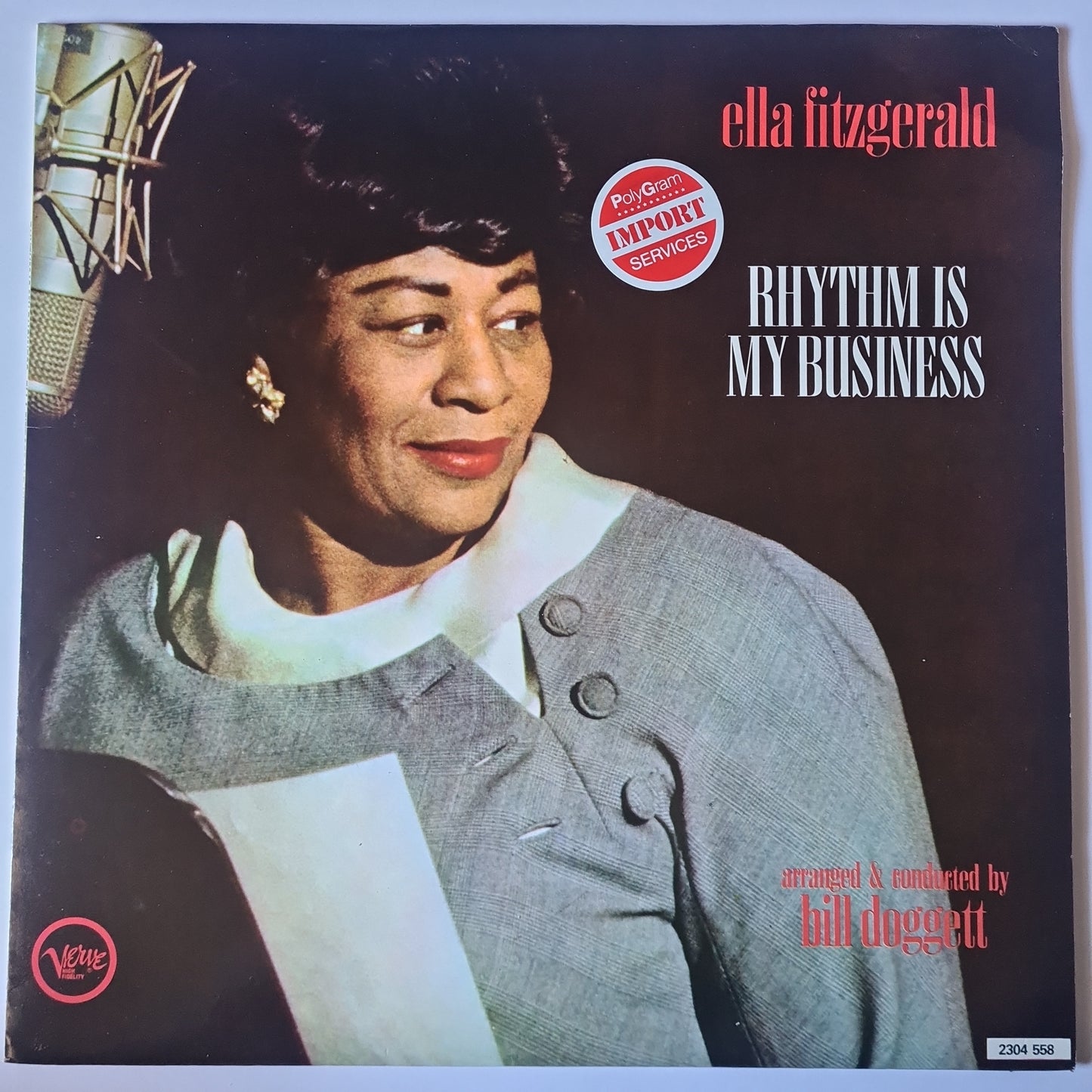 Ella Fitzgerald – Rhythm Is My Business - Vinyl Record