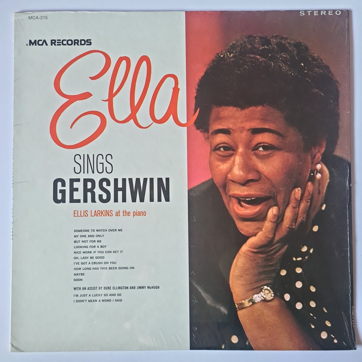 Ella Fitzgerald – Ella Sings Gershwin - - Vinyl Record