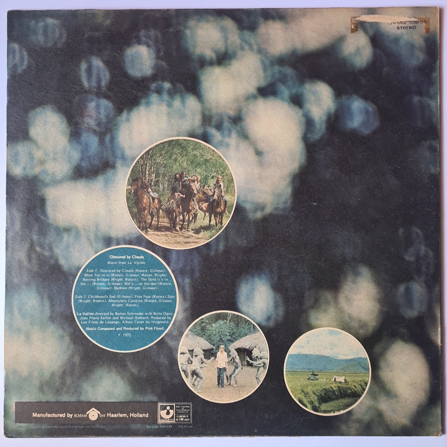 Pink Floyd – Obscured By Clouds - 1972 - Vinyl Record