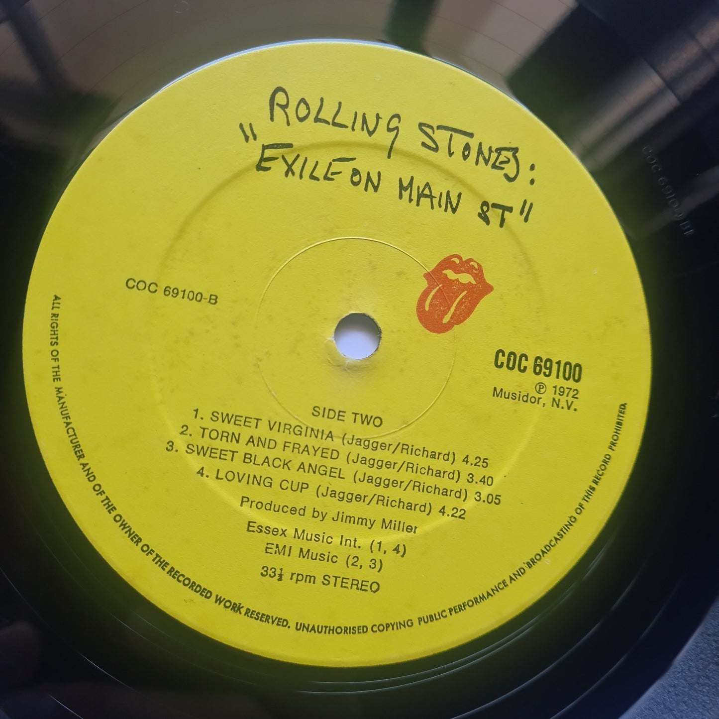 The Rolling Stones – Exile On Main ST - 1972 (Gatefold 2LP) - Vinyl Record