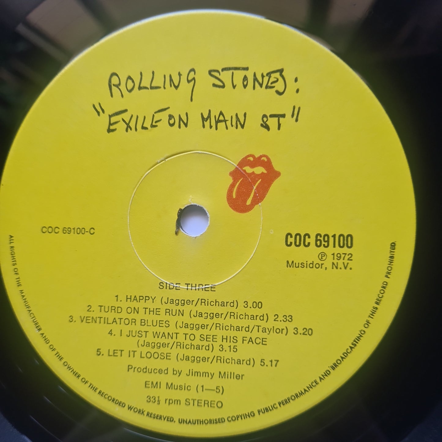 The Rolling Stones – Exile On Main ST - 1972 (Gatefold 2LP) - Vinyl Record