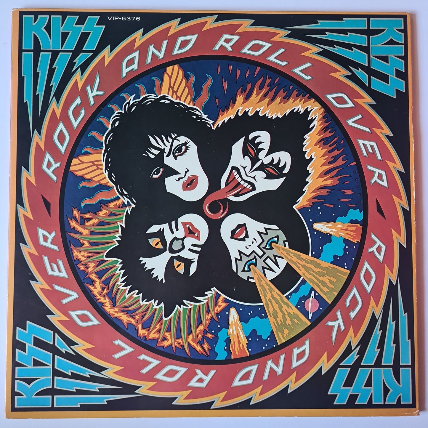 KISS – Rock & Roll Over - 1976 Japanese Gatefold Pressing - Vinyl Record